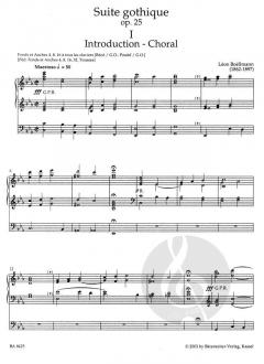 Sämtliche Orgelwerke Band 2 von Leon Boellmann im Alle Noten Shop kaufen