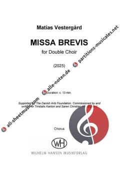 Missa Brevis von Matias Vestergård 