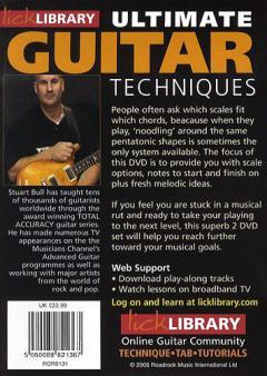 Lick Library: Ultimate Guitar Techniques von Stuart Bull 
