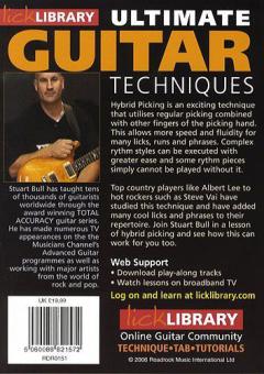 Ultimate Guitar - Hybrid Picking Techniques von Stuart Bull 