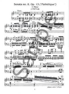 Masterpieces For Solo Piano von Ludwig van Beethoven 