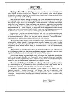 Singer's Musical Theatre Anthology Vol. 1 Tenor von Richard Walters 