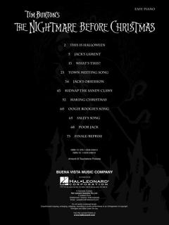 The Nightmare Before Christmas von Danny Elfman 