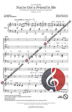 You've Got a Friend in Me von Randy Newman (Download) 