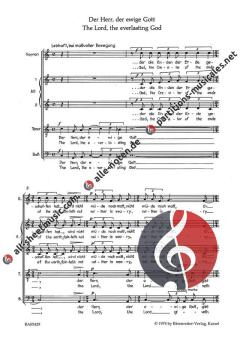 Der Herr, der ewige Gott - Vater unser: Pater noster von Reinhard Schwarz-Schilling (Download) 