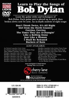 Learn To Play The Songs Of Bob Dylan (Bob Dylan) 