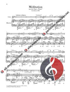 Méditation aus "Thaïs" von Jules Massenet 