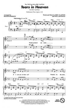 Tears In Heaven von Eric Clapton (Download) 