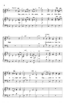 Give Thanks To God For It Is Right From Jephta (Georg Friedrich Händel) 