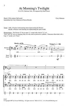 At Morning's Twilight (Cory Johnson) 