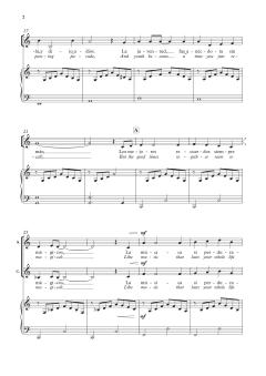 La música contigo está von John Rutter (Download) 