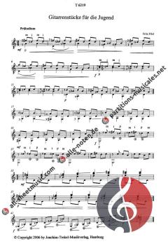 Gitarrenstücke für die Jugend von Fritz Pilsl 