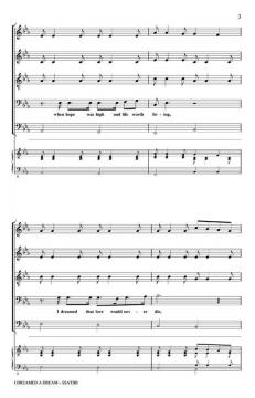 I Dreamed A Dream SATB divisi (Claude-Michel Schönberg) 
