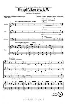 The Earth's Been Good To Me (Nick Page) 