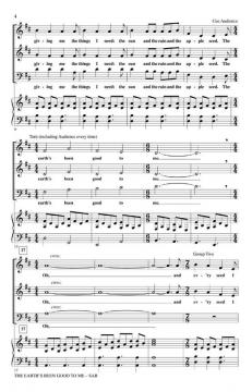 The Earth's Been Good To Me (Nick Page) 