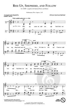 Rise Up Shepherd And Follow 