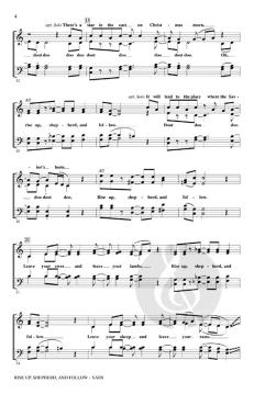 Rise Up Shepherd And Follow 