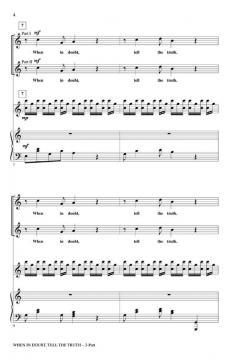 When In Doubt, Tell The Truth (Nick Page) 