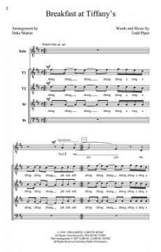 Breakfast At Tiffany's TTBB With Solo 