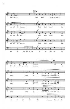 Orange Colored Sky SATB With Solo 