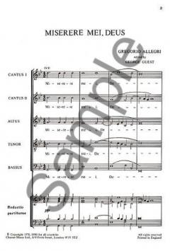 Miserere Mei, Deus (Gregorio Allegri) 