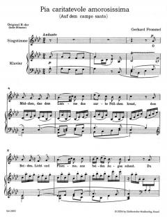 Sämtliche Lieder mit Klavierbegleitung Band 1 von Gerhard Frommel 