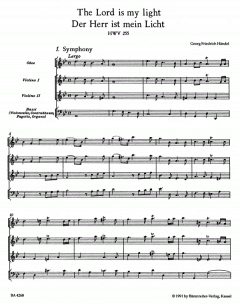 Der Herr ist mein Licht (Georg Friedrich Händel) 