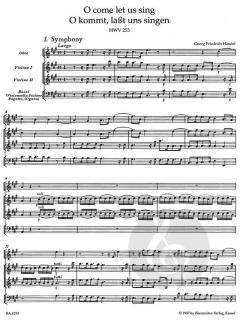 O kommt, lasst uns singen (Georg Friedrich Händel) 