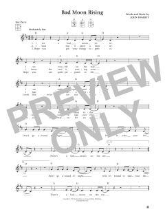Bad Moon Rising von Creedence Clearwater Revival (Download) 