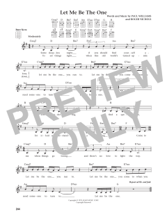 Let Me Be The One von Roger Nichols (Download) 