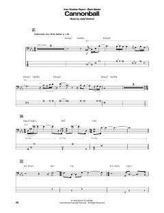 Cannonball von Jaco Pastorius (Download) 