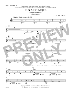 Lux Aurumque von Eric Whitacre (Download) 