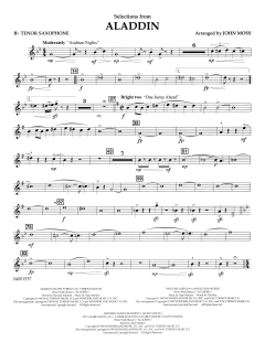 Aladdin Selections von Alan Menken (Download) 