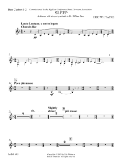 Sleep von Eric Whitacre (Download) 