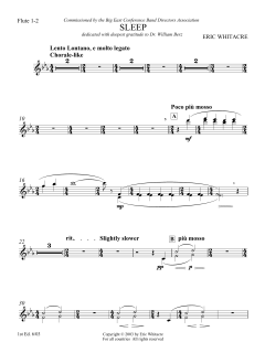 Sleep von Eric Whitacre (Download) 