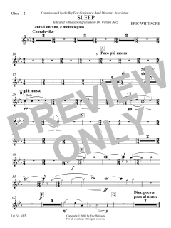 Sleep von Eric Whitacre (Download) 
