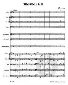 Sinfonie in B-Dur von Joseph Haydn 
