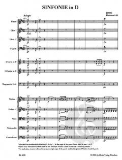 Sinfonie in D-Dur von Joseph Haydn 