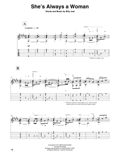 She's Always A Woman von Billy Joel (Download) 