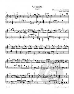 Italienisches Konzert BWV 971 von Johann Sebastian Bach 