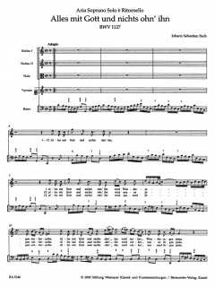 Alles mit Gott und nichts ohn' ihn (J.S. Bach) 