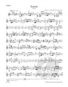 Sämtliche Werke für Klavier und Violine Band 1 von Wolfgang Amadeus Mozart im Alle Noten Shop kaufen