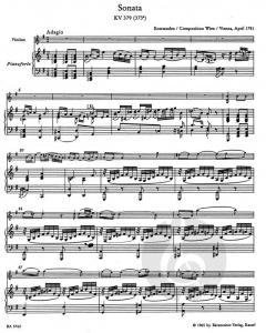 Sämtliche Werke für Klavier und Violine Band 2 von Wolfgang Amadeus Mozart im Alle Noten Shop kaufen