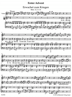 Harmonischer Gottesdienst: Weihnachtsfestkreis (Georg Philipp Telemann) 