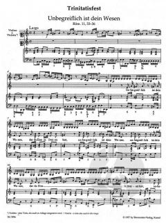 Harmonischer Gottesdienst: Kantaten aus der Trinitatiszeit (Georg Philipp Telemann) 