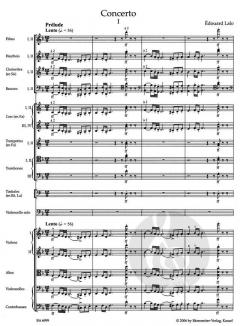 Konzert in d für Violoncello und Orchester von Edouard Lalo 