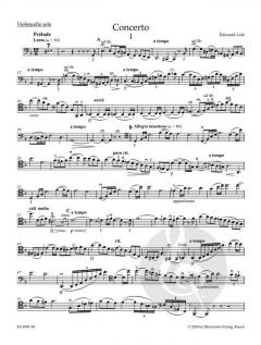 Konzert in d für Violoncello und Orchester von Edouard Lalo im Alle Noten Shop kaufen