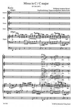 Missa in C (Spatzenmesse) (W.A. Mozart) 
