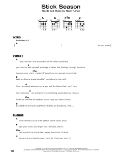 Stick Season von Noah Kahan (Download) 