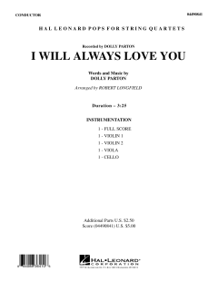 I Will Always Love You von Dolly Parton (Download) 
